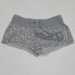 Bluenotes Wpmen's Gray Patterned Drawstring Shorts #F2509-0227